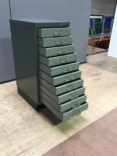 bisley 10 drawer filing cabinets